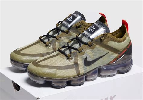 olive green Nike shoes VaporMax